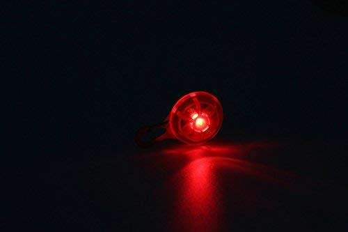 Dog Puppy Pet Collar Pendant LED Safety Clip-On Night Light Flashing