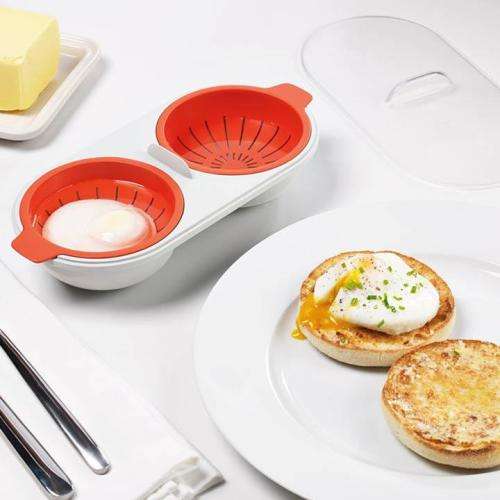 M CUISINE MICROWAVE EGG POACHER