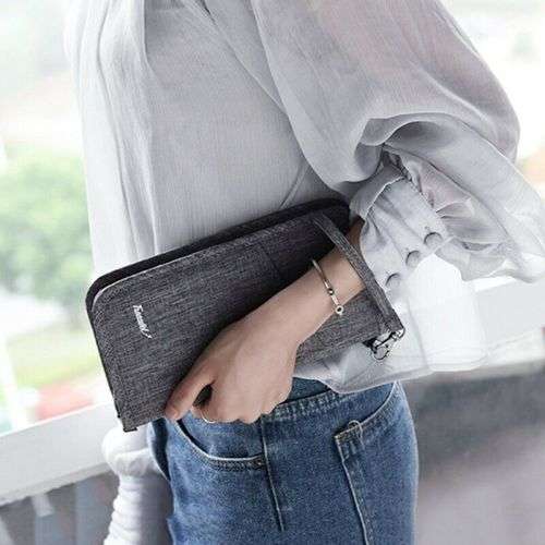 Passport Bag Men Women Travel Boarding Cards Ticket Holder Handbag Travel Wallet