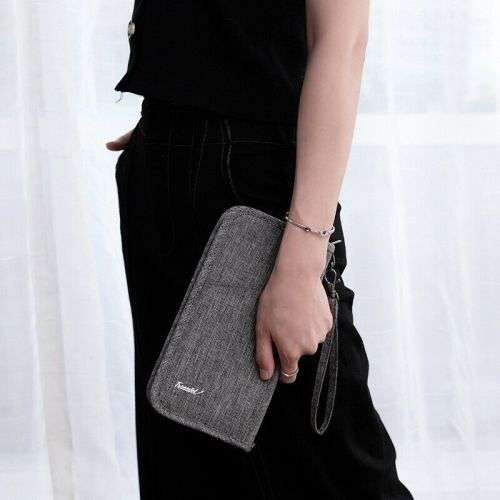 Passport Bag Men Women Travel Boarding Cards Ticket Holder Handbag Travel Wallet