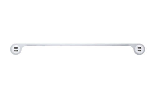 Universal Monitor and Laptop Space Bar with 4 Built-In USB charging ports