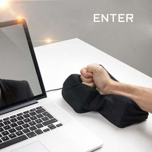 Groß Enter Anti Stress Relief Supersized USB Big Enter Key Unbreakable Pillow DE