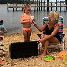 41Quarts/60Cans CHILL CHEST FOLDABLE PORTABLE NO ICE CAN COLD DRINK TRAVEL COOLER PICNIC BOX CAR