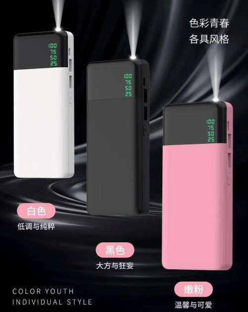 Power Bank 20000mAh  2 USB  Spare Battery