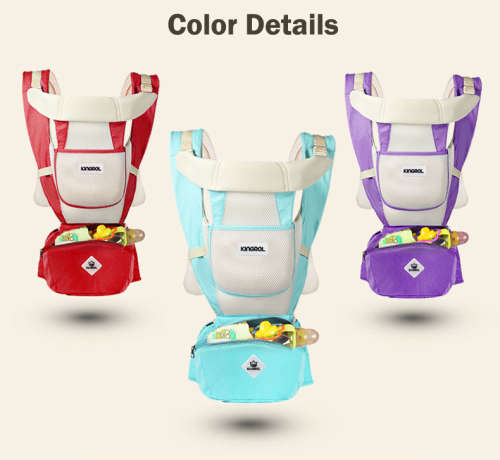 New Multifunction Breathable Front Facing Baby Carrier Comfortable Sling Backpack Infant Waist Stool