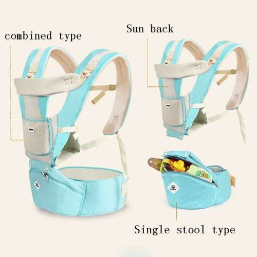New Multifunction Breathable Front Facing Baby Carrier Comfortable Sling Backpack Infant Waist Stool