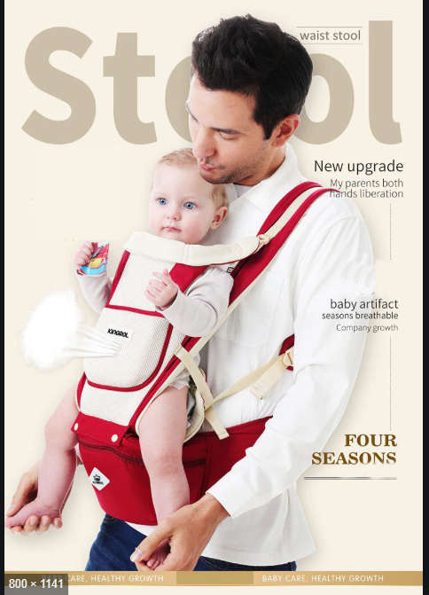 New Multifunction Breathable Front Facing Baby Carrier Comfortable Sling Backpack Infant Waist Stool