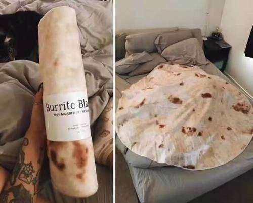 ORIGINAL Burrito Blanket  Tortilla Texture Soft Blanket-High Quality Soft