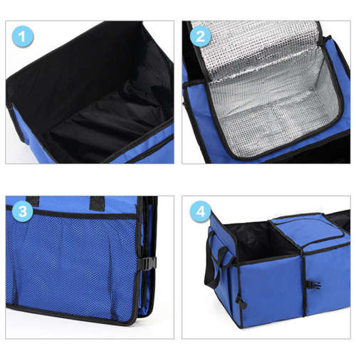 FOLDABLE TRUNK ORGANISER AND COOLER