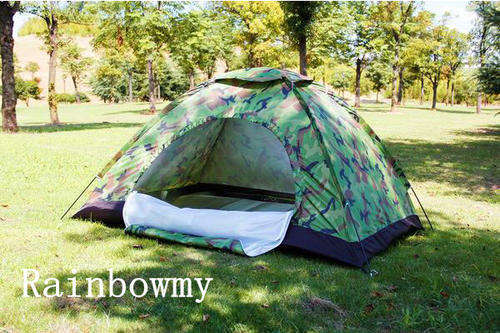 5 ON AUCTION!!!Camouflage Tent Windproof !Rainproof !For Two Person