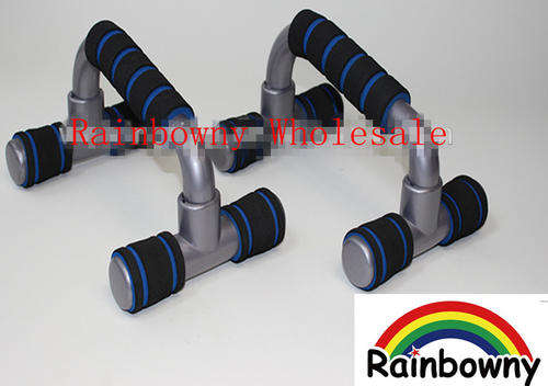 Plastic double color fitness push-ups