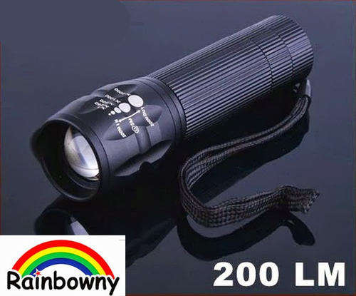 3 Modles Zoomable  200 Lumen LED Torch