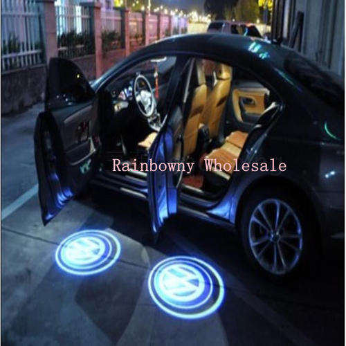 10 on Auction!!! Car &Team Logo Fashion Led Door Courtesy Light---double