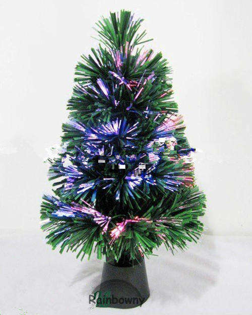30cm Battery Operated Fibre Optic Christmas Tree
