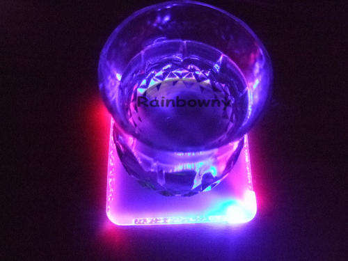 square shape bar mat flash pad coaster