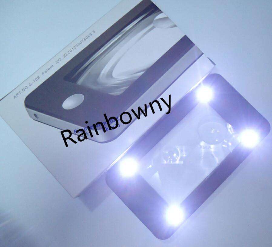 5D/16D  Magnifier Magnifying Glass With  Powerful Ultra Bright Four LED