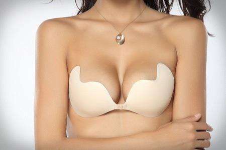 NEW Silicone Adhesive Stick On Push Up Gel Strapless Backless Invisible Bra