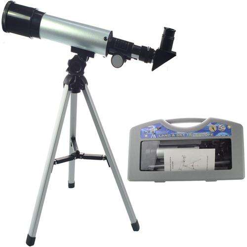 Land Sky Telescope 360x50 Astronomy Telescope with Carry Case