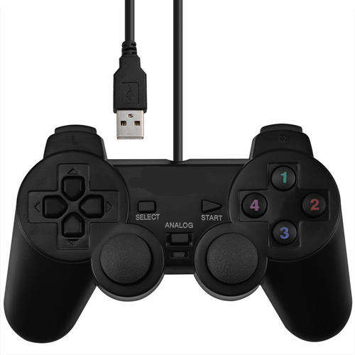 Duo Shock Vibration USB Wired Controller  for Windows PC