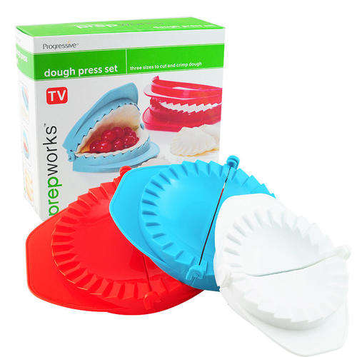 3 PCS Dumpling Mold Pierogi Ravioli Gyoza Empanada Dough Press Mould Maker SET