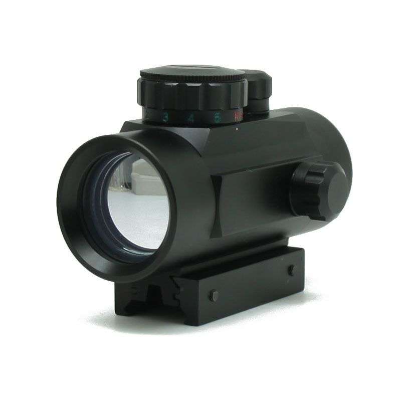 Red Green Holographic Tactical Laser Dot Sight Scope Rifle Picatinny Rail Mount
