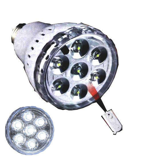 Rechargeable 7-LEDs Remote Control Energy-saving LED Light
