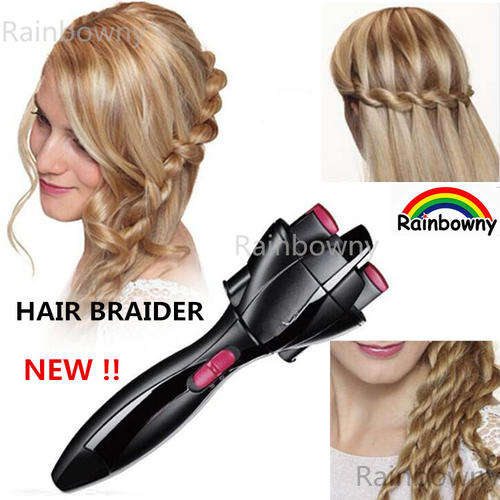 Fashion Hair Styling Tools Automatic Twist Braid Machine Magic Electric Hair Braider Braiding Easy Q