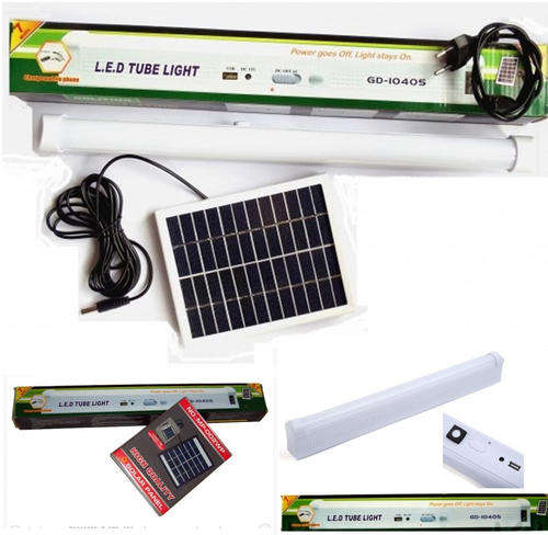 GDLITE1040 Rechargerable LED light with solar panel