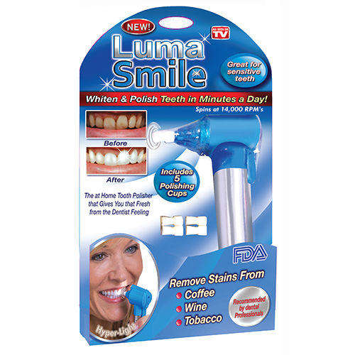 Dental Luma Smile Teeth Whitening & Polish Machine With 5 Polishing Cups