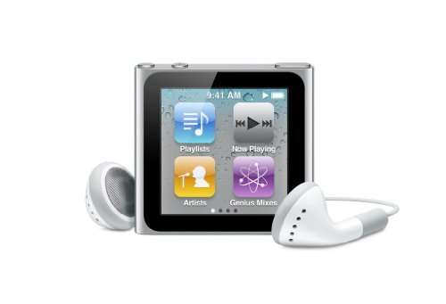 Apple iPod nano 8 GB Silver (6th Generation)