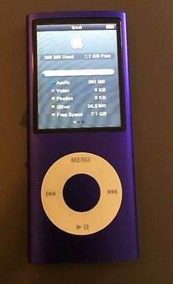 Apple iPod nano 8 GB Purple (5th Generation)