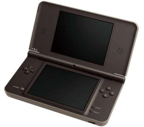 Nintendo DSi XL Dark Brown Console+2 games POKEMON +PIRATES OF THE CARIBEAN+16gb M.CARD