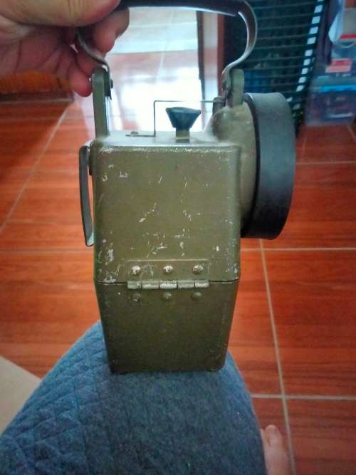 Vintage South African military search light