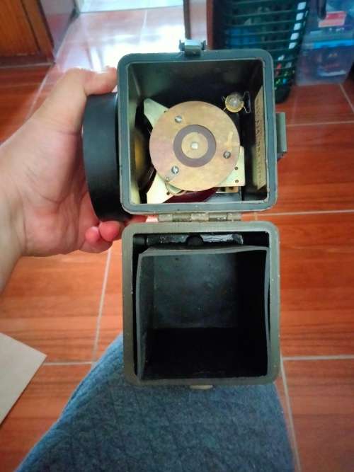 Vintage South African military search light