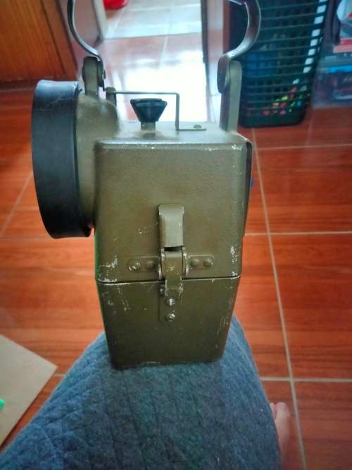 Vintage South African military search light
