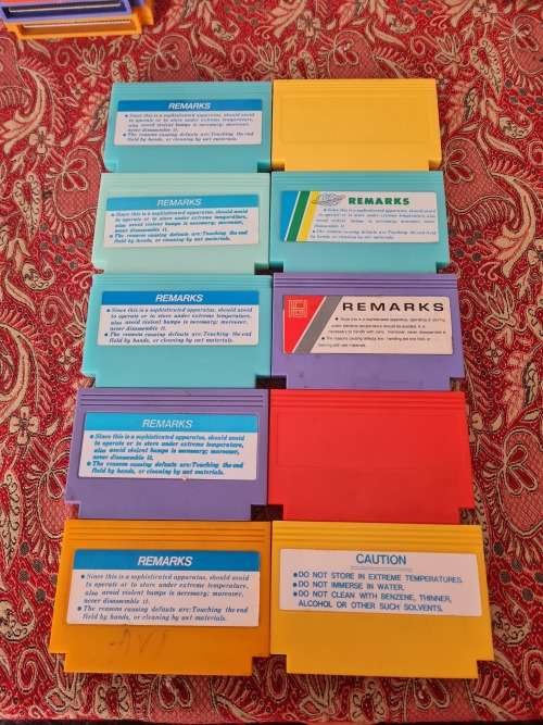 10 Famicom games untested lot 1