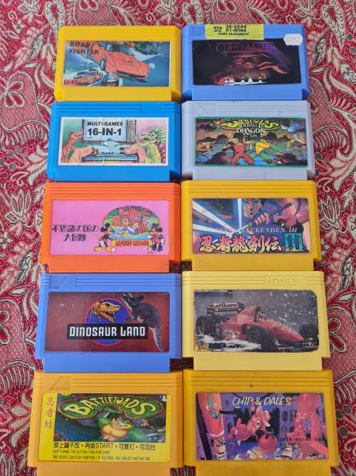 10 Famicom games untested lot 3