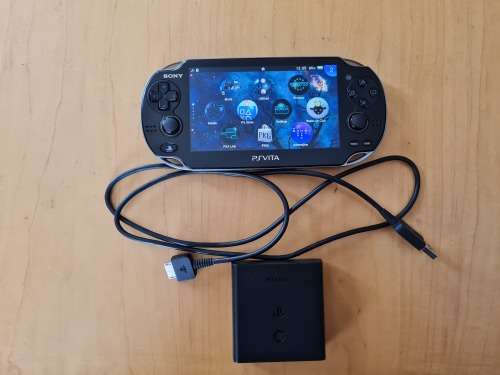 Sony ps vita working modded with games installed
