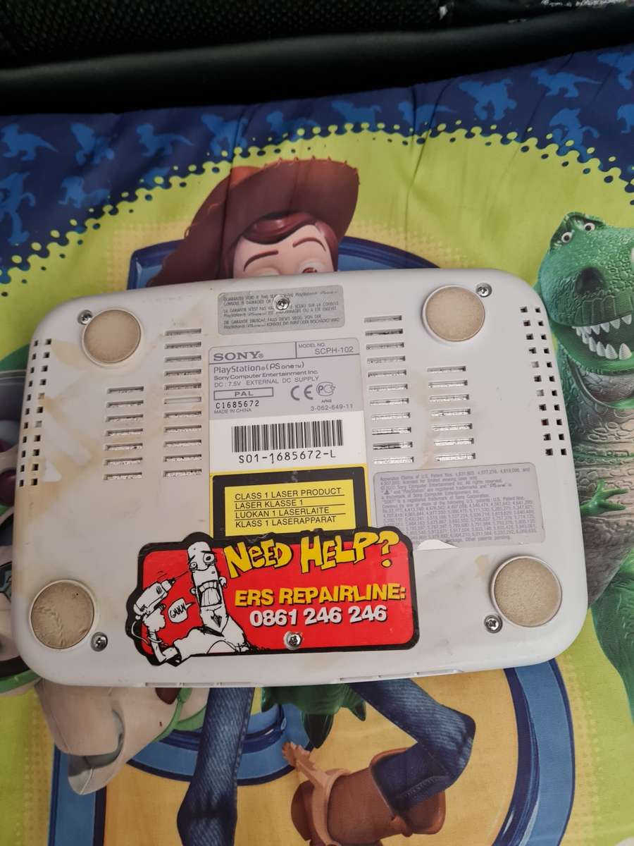 PlayStation and psone consoles untested