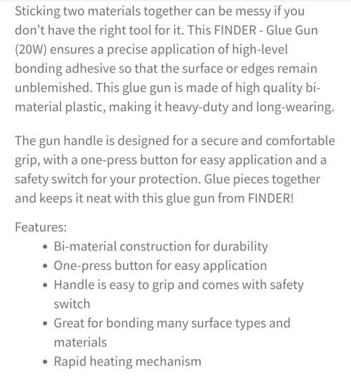 GLUE GUN