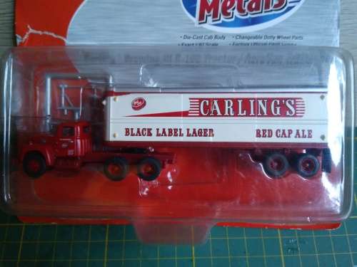 MINI METALS International Harvester R-190 Truck and Trailer HO Scale - 1/87