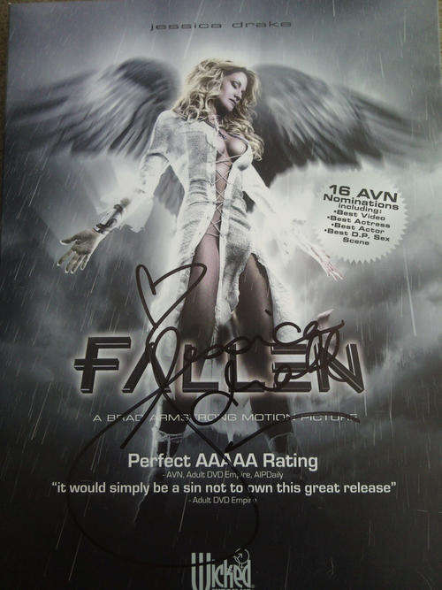 Fallen DVD set- Signed by Jessica Drake