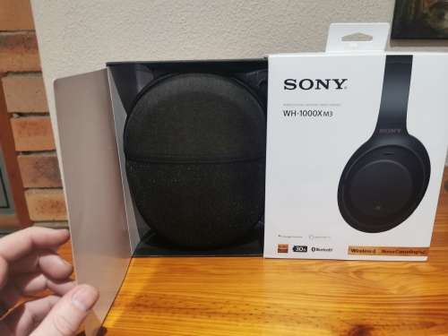 Sony WH-1000XM3 Wireless Noise Cancelling Bluetooth Headphones - Black