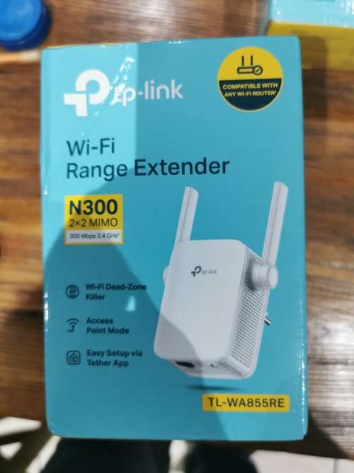 TP-LINK TL-WA855RE 300Mbps Wi-Fi Range Extender