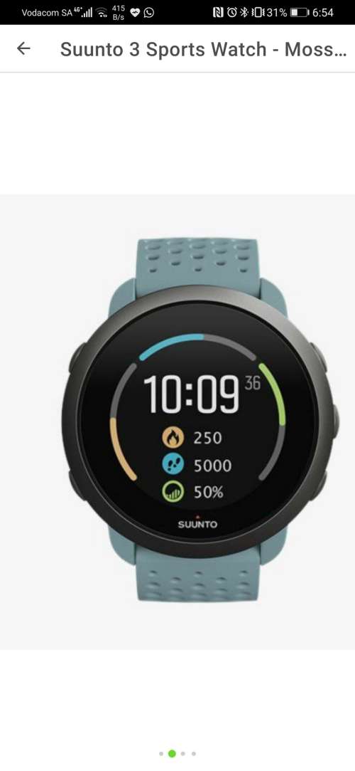 Suunto 3 Sports Watch - Moss Grey