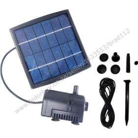 1.2 Watt Solar Power Water Pump Garden Fountain