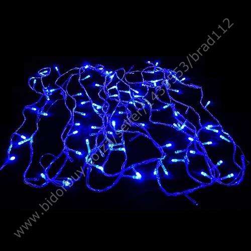 100 LED String Fairy Lights Blue 10M 220V