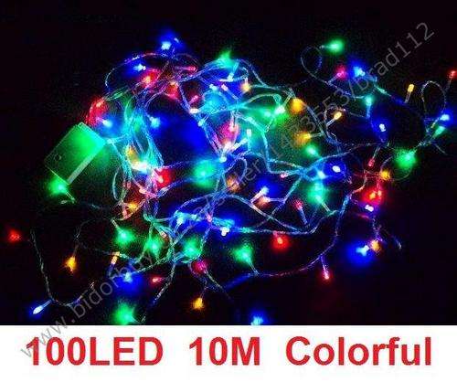 LED fairy lights (100 LED 10 Meter - Inter connectable) (CHOOSE YOUR COLOUR) (In stock)