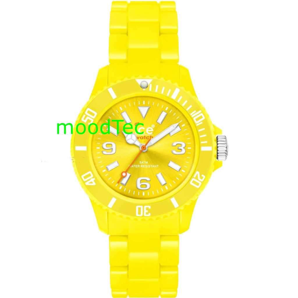 1 x Silicone Watch - Silicone Unisex Watch (Yellow) (In Stock)