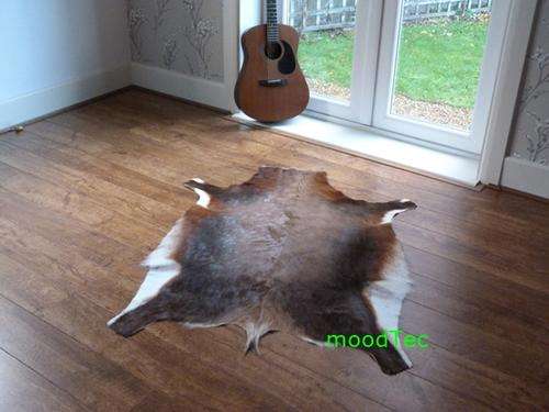 Tanned Blesbok Hide - Great For Decor Rugs (High Grade A)